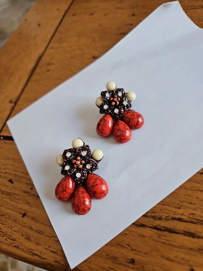 #boucles d'oreilles vintage - photo numéro 7