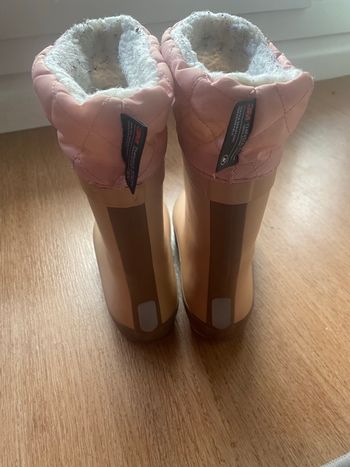 Botte de pluie fourrure