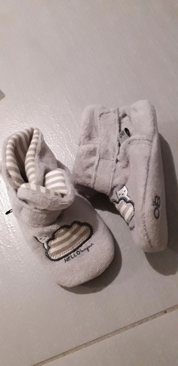 Chaussons bébé garçon 6-12 mois