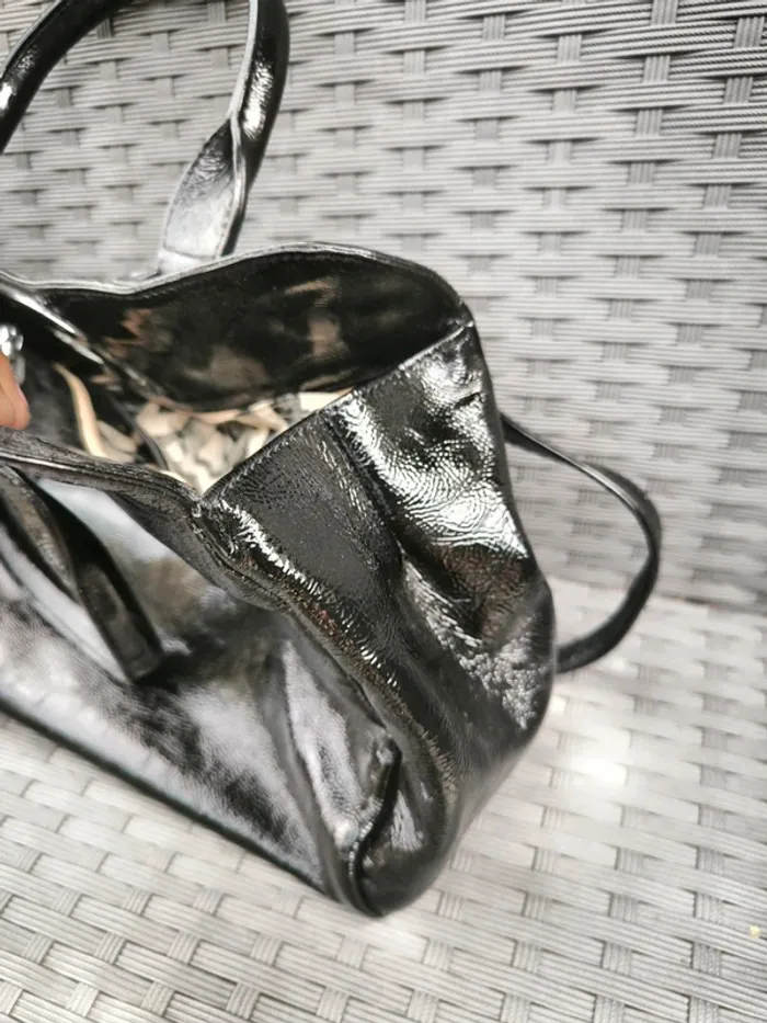 Sac à main et bandoulière cuir verni Longchamp gatsby - photo numéro 5