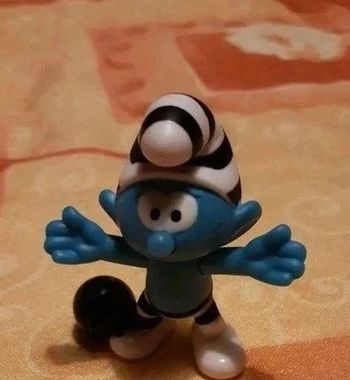 Schtroumpf prisonnier - 60 Schtroumpfs à collectionner - Happy Meal Mc Donald - 2018