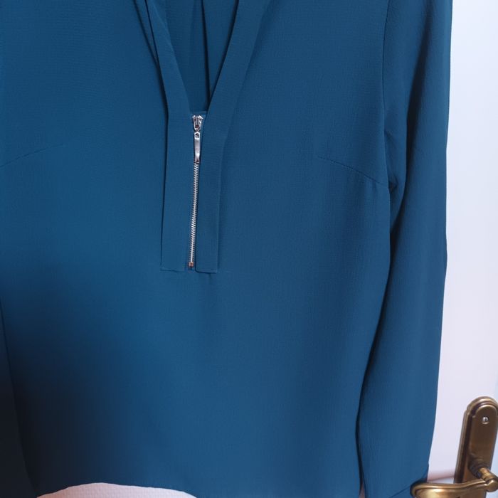 Chemisier bleu canard - photo numéro 4
