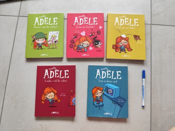 5 BD mortelle Adèle tome 1  à 5