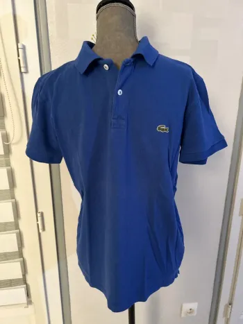 Polo Lacoste bleu