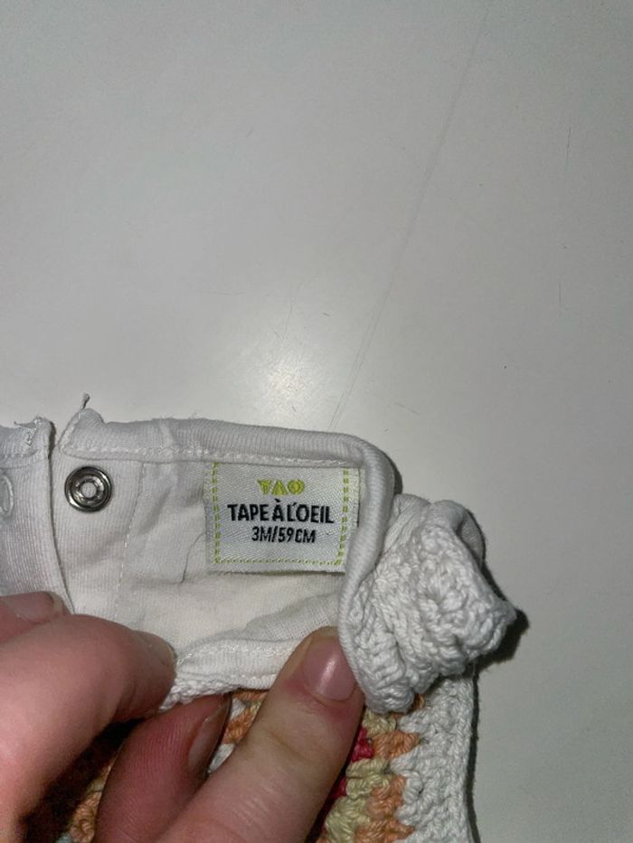 Ensemble tape à l’œil fille 3 mois - photo numéro 4