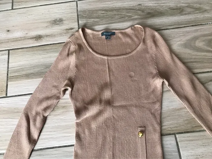 Robe longue beige primark S - photo numéro 4
