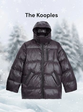 The Kooples Doudoune noire * taille L * neuve