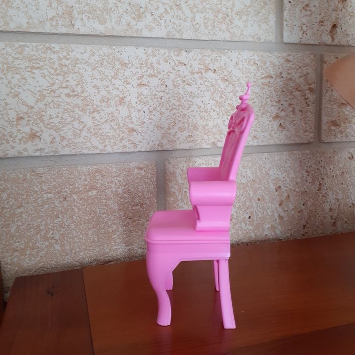 Petite Poupée/robe-pétales + Fauteuil - photo numéro 9