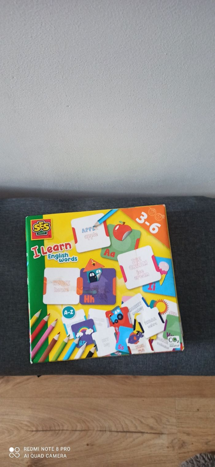 Jeu I learn English words