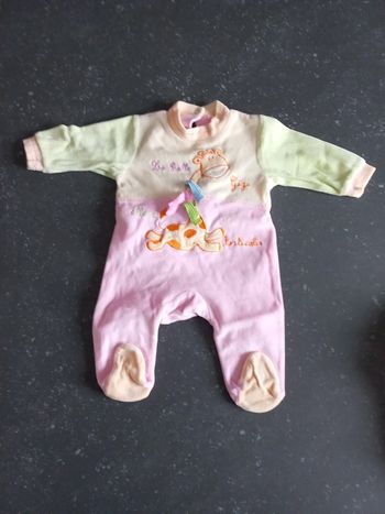 Grenouillère 1 mois