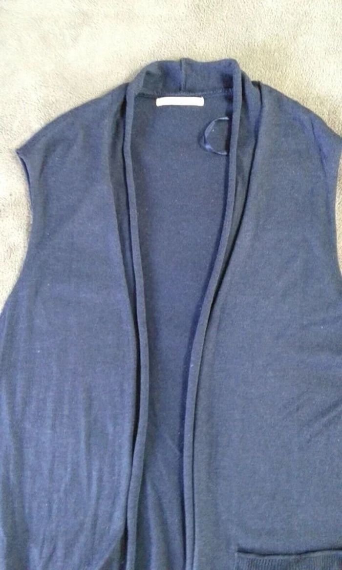 Gilet très long bleu marine Camaieu
TailleS - photo numéro 2