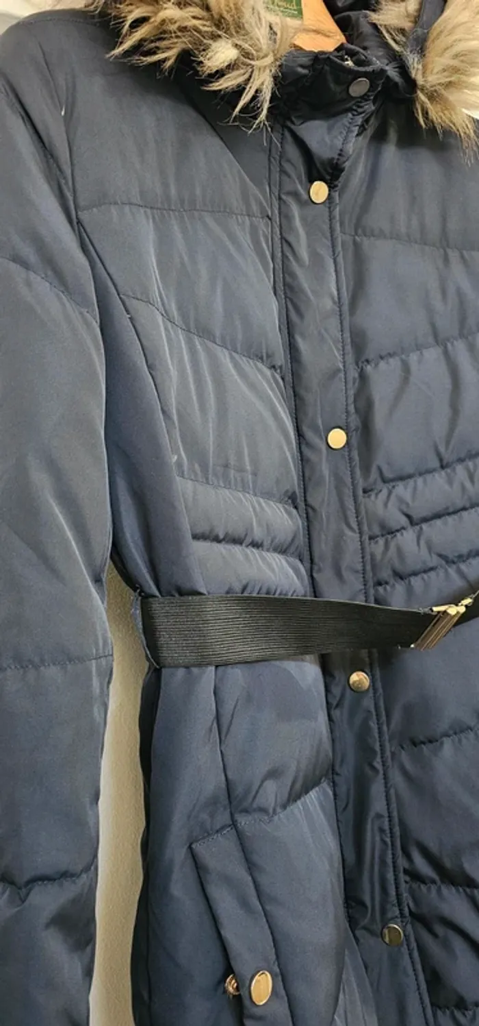 Manteau Doudoune Hiver Duvet Mango Taille 13/14 ans - photo numéro 2