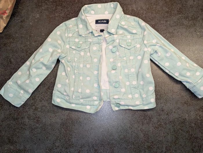 Veste en jean fille 3 ans