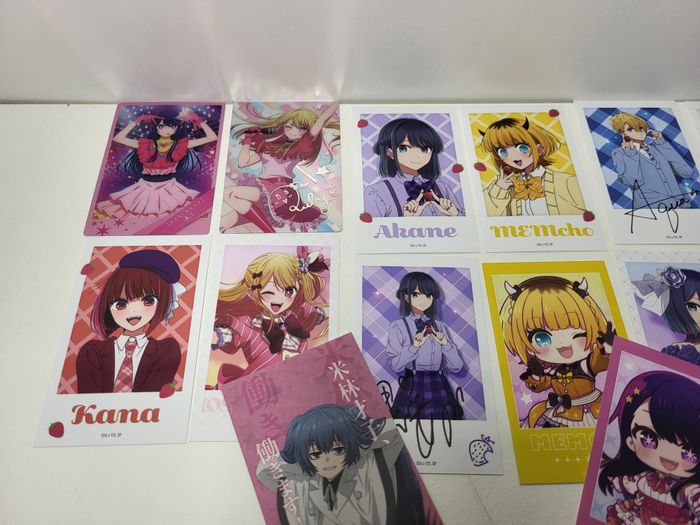 lot de 15 cartes wafer series + 13 Cartes Bromide Oshi No Ko wafer Series - photo numéro 5