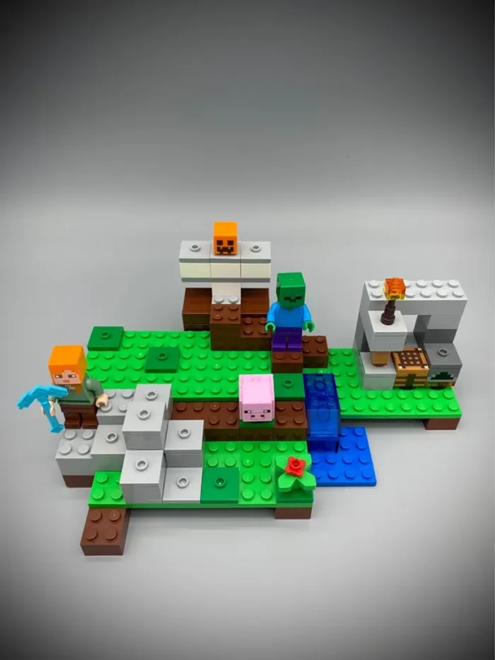 LEGO Minecraft 21123 - Le Golem de Fer - Complet avec Notice - photo numéro 6