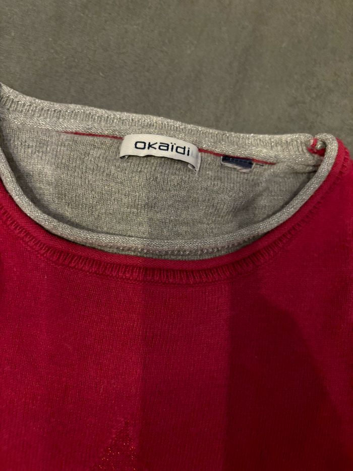 Joli pull okaidi 12 ans - photo numéro 3