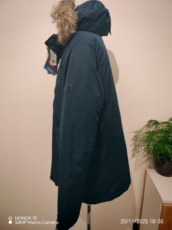 Parka chauffante impermeable et chaude
