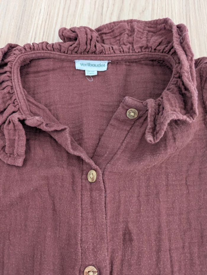 Robe marron, 4 ans Vertbaudet - photo numéro 2