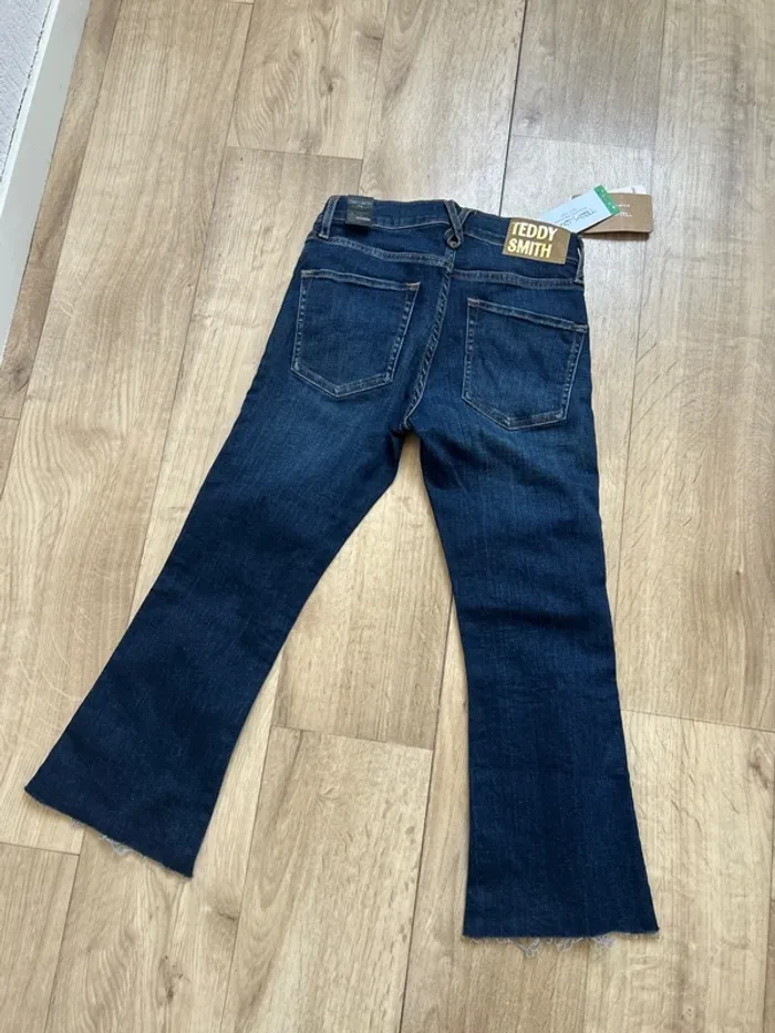 Jeans brut Teddy Smith coupe évasée 10ans - photo numéro 4