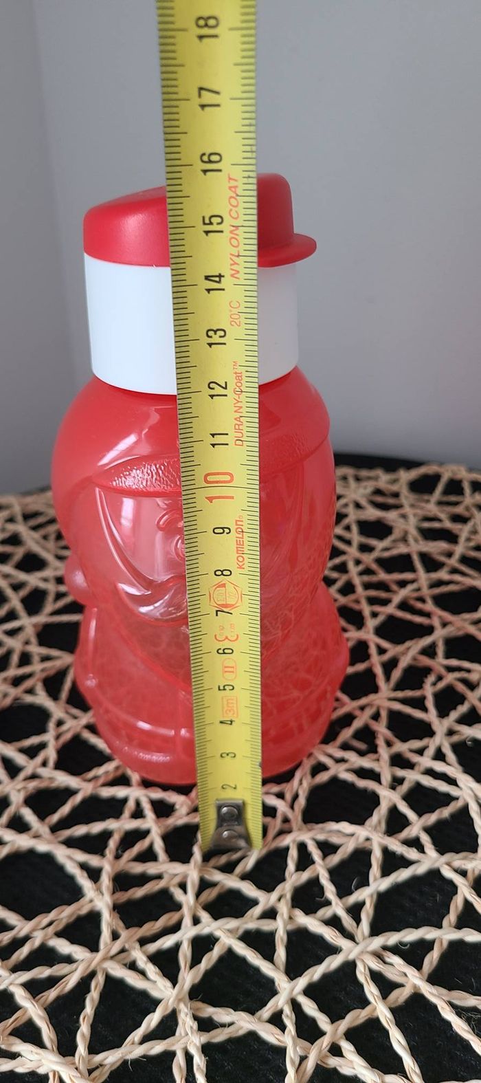 Gourde rouge père noël neuve tupperware - photo numéro 4