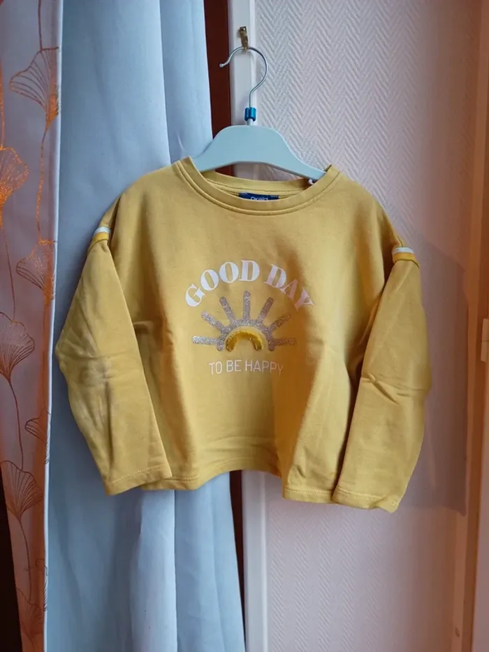 Sweat jaune