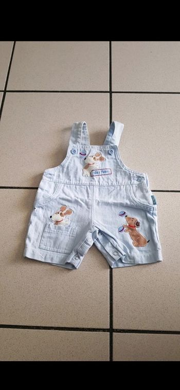 Salopettes garçon, 3 mois