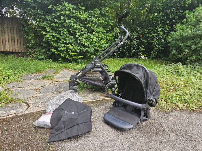 Pack Poussette Peg Perego Book 51 Elite Rock Black - photo numéro 3