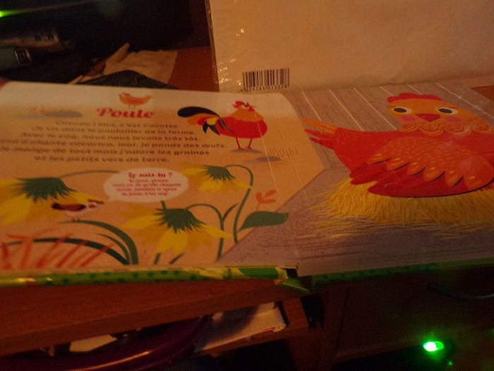 Livre Puzzle Les Animaux de la Fermee Lito - photo numéro 3