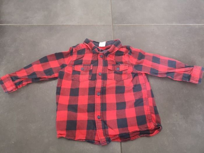 Chemise à carreaux