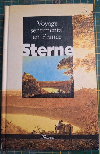Livre "voyage sentimental en France" en très bon état