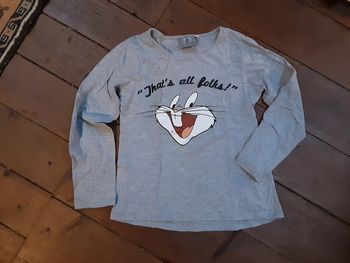 T-shirt manches longues fille 10 ans Looney Tunes
