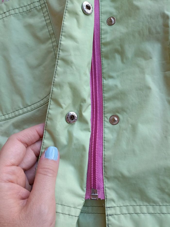 Veste imperméable pop flower taille 8 ans - photo numéro 6