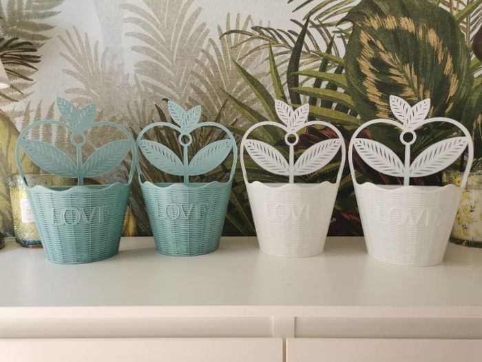 Lit 4 paniers de rangement