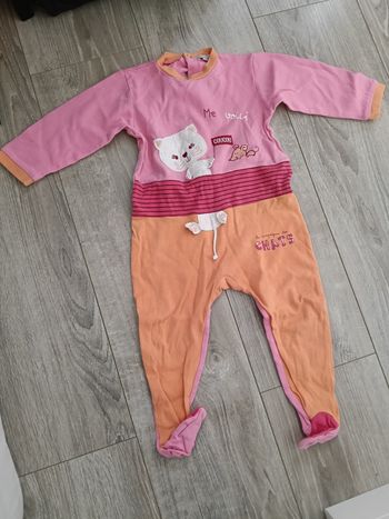 Pyjama chat 24 mois