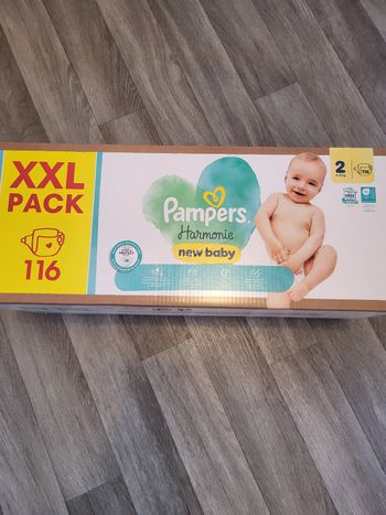 Pampers harmonie taille 2 pack xxl