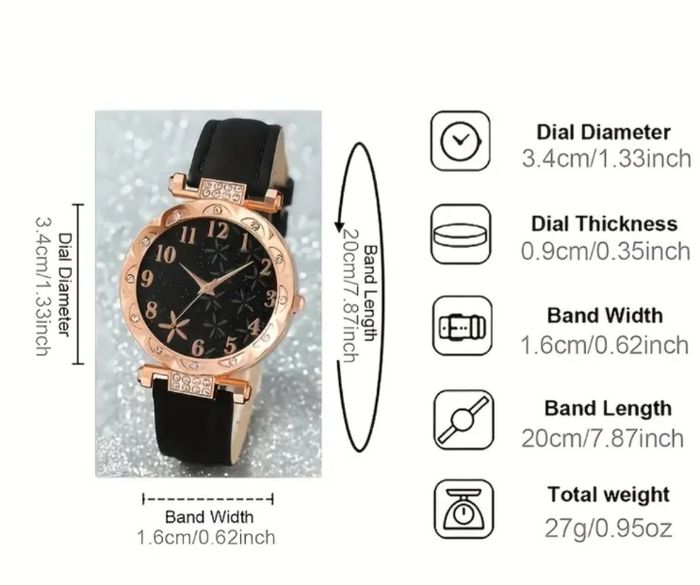 Montre quartz femme - photo numéro 2