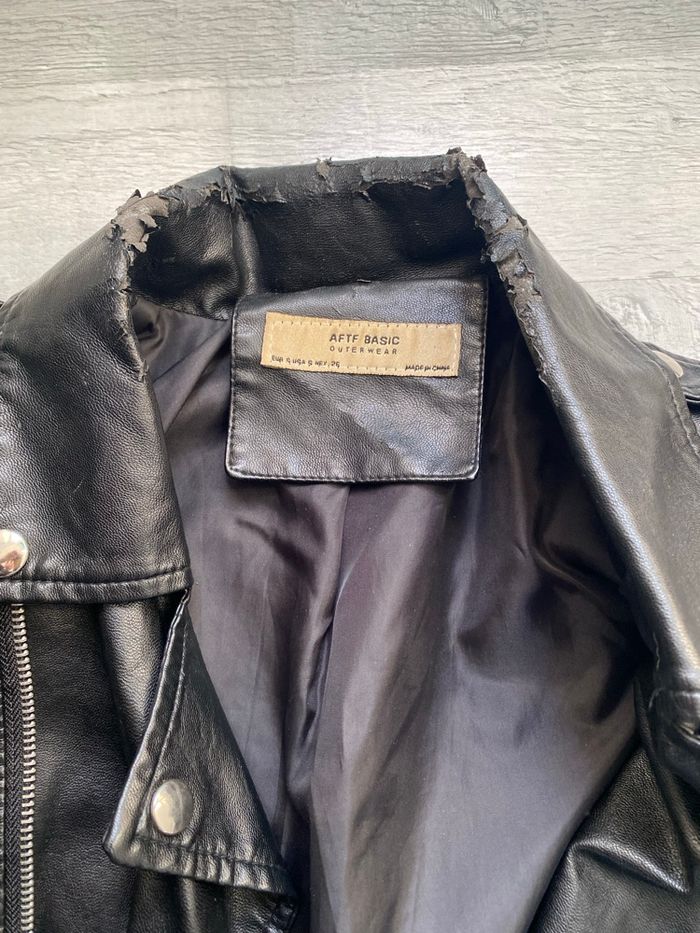 Veste similicuir - photo numéro 2