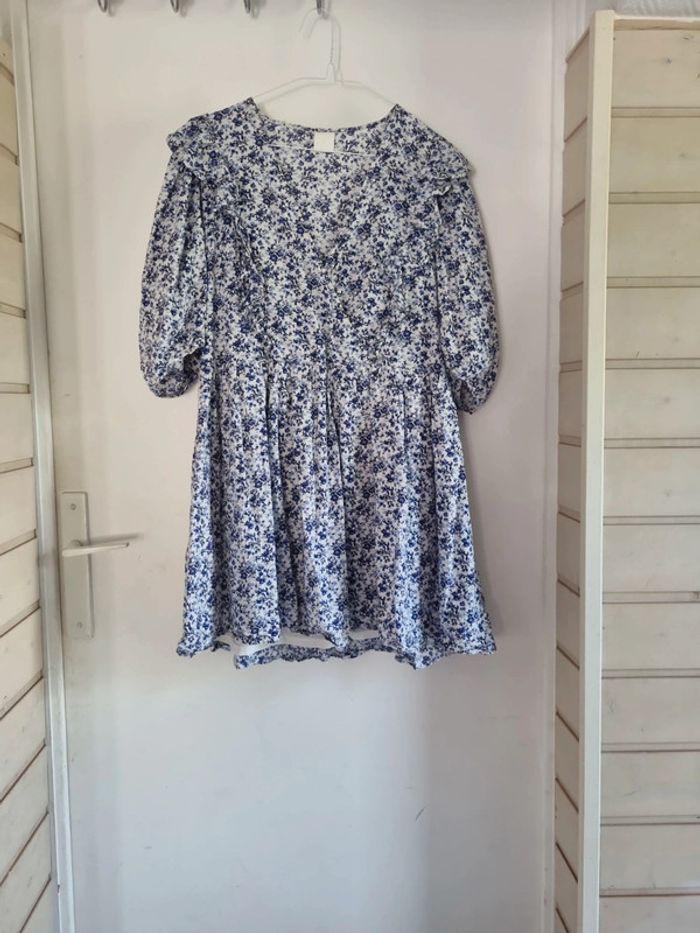 Robe manches 3/4 liberty h&m M