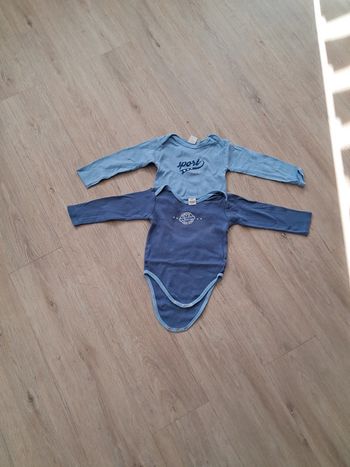 Lot de 2 body 36 mois
