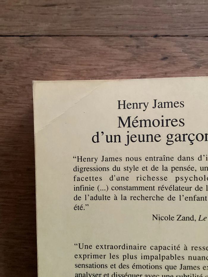 Livre « mémoires d’un jeune garçon » - photo numéro 3
