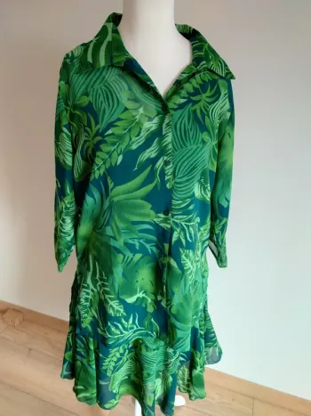 Ensemble robe et haut Bleu bonheur M