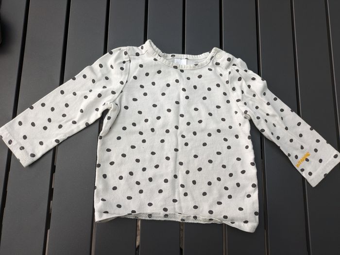 Lot 4 T shirts fille 12 mois/1 an - photo numéro 9