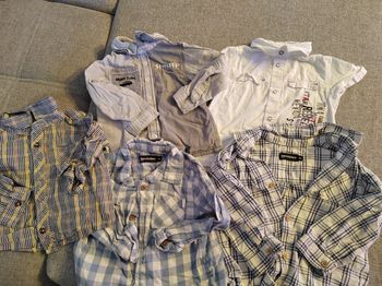 Lot chemises bébé 18m