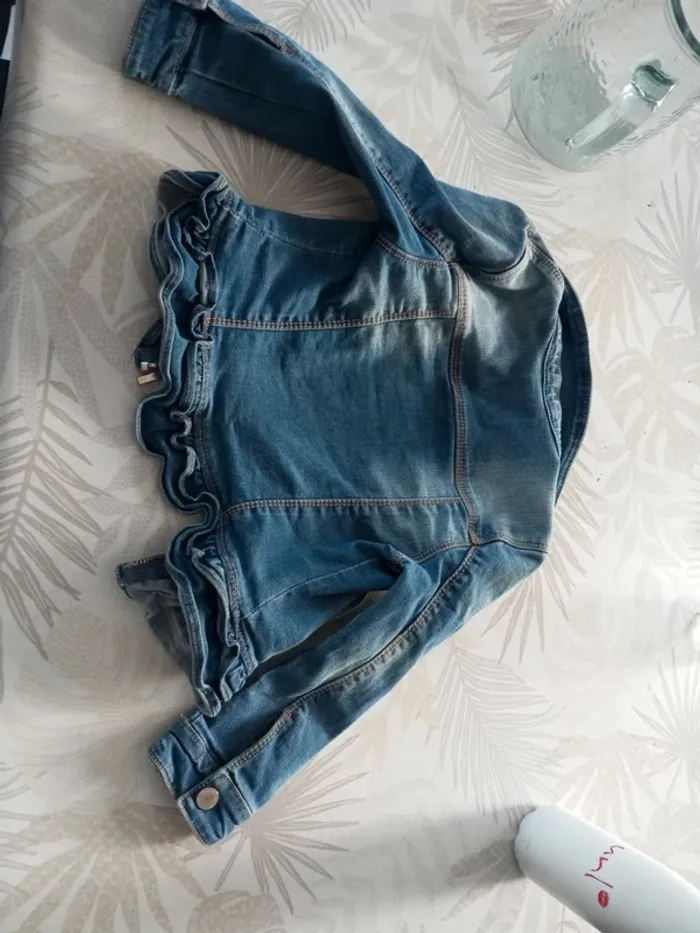 Veste en jean fille - photo numéro 6