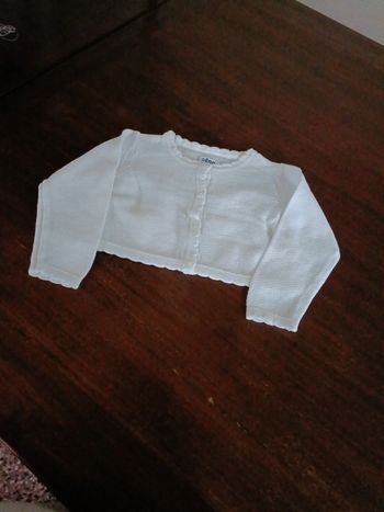 Gilet cache coeur fille