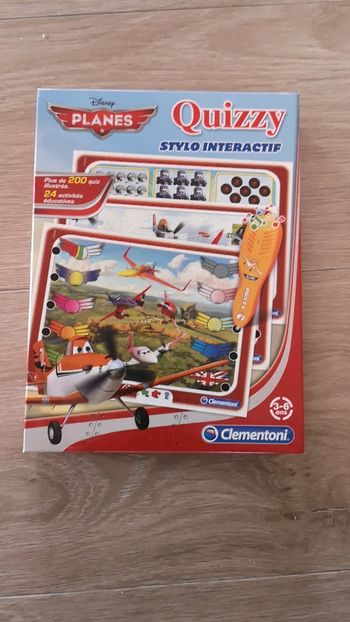 Quizzy stylo interactif planes Clementoni Disney