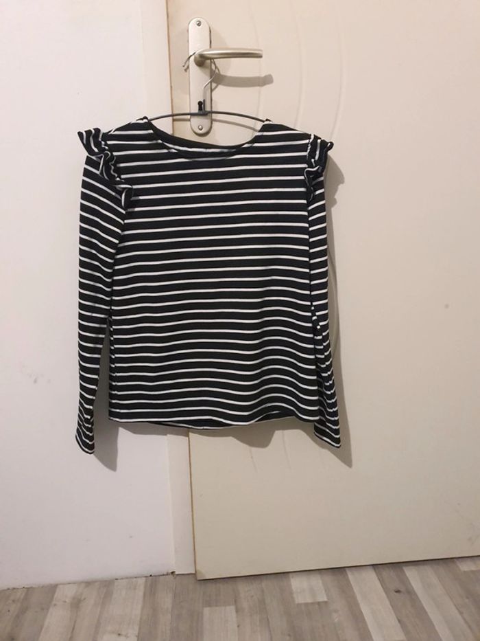 Blouse rayée XS