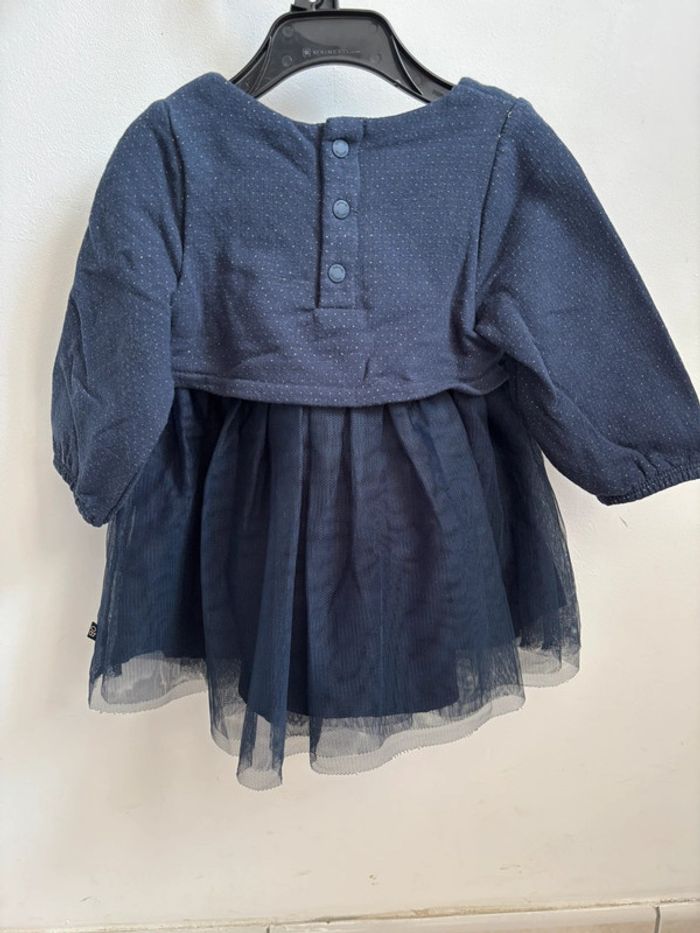Robe tulle bleu marine 6 mois Obaïbi - photo numéro 5