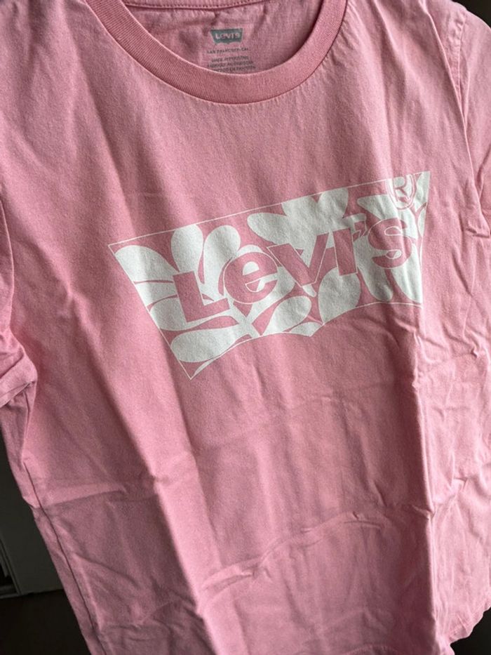 T-shirt Levi’s rose - Taille S - photo numéro 3