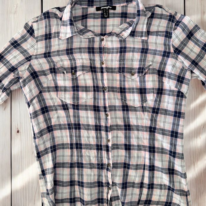 🌸 Chemise à carreau Jennyfer - Taille 36🌸 - photo numéro 2